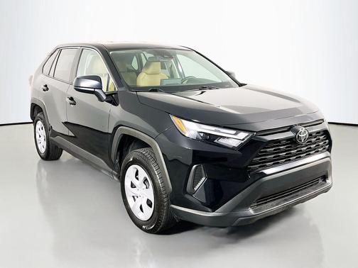 Midnight Black Metallic 2025 Toyota RAV4 LE
