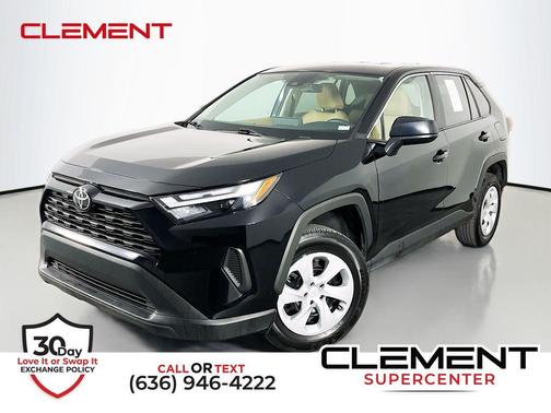 Midnight Black Metallic 2025 Toyota RAV4 LE