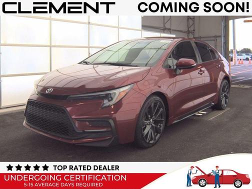 Pearl 2023 Toyota Corolla SE