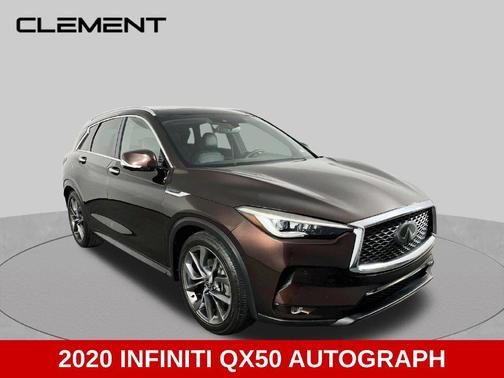 Mocha Almond 2020 INFINITI QX50 SENSORY
