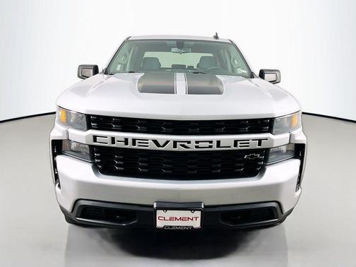 Silver Ice Metallic 2021 Chevrolet Silverado 1500 Custom