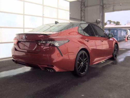 Supersonic Red / Midnight Black Metallic 2023 Toyota Camry XSE