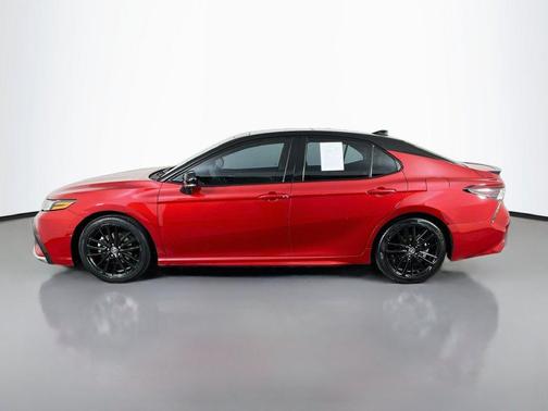 Supersonic Red / Midnight Black Metallic 2023 Toyota Camry XSE