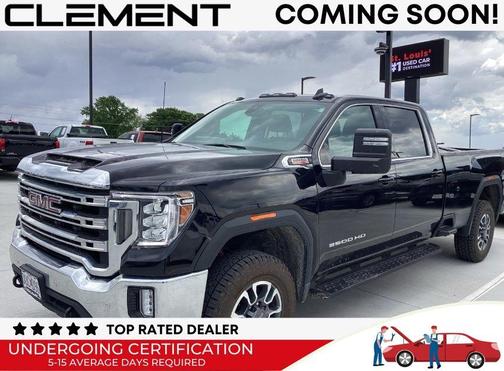 Ebony Twilight Metallic 2023 GMC Sierra 3500 SLE