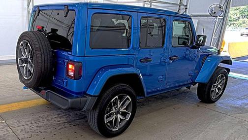 Hydro Blue Pearl 2024 Jeep Wrangler 4xe Sport