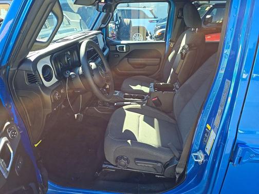 Hydro Blue Pearl 2024 Jeep Wrangler 4xe Sport