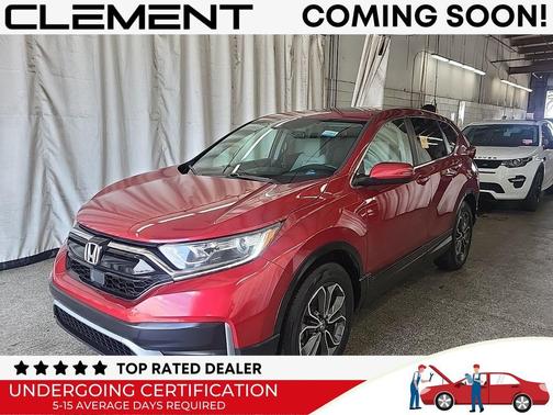 Radiant Red Metallic 2021 Honda CR-V EX