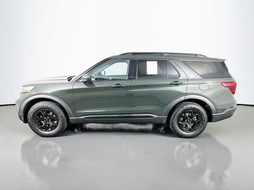 Forged Green Metallic 2022 Ford Explorer Timberline