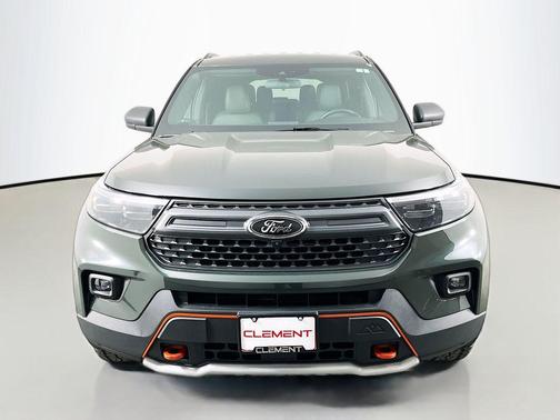 Forged Green Metallic 2022 Ford Explorer Timberline