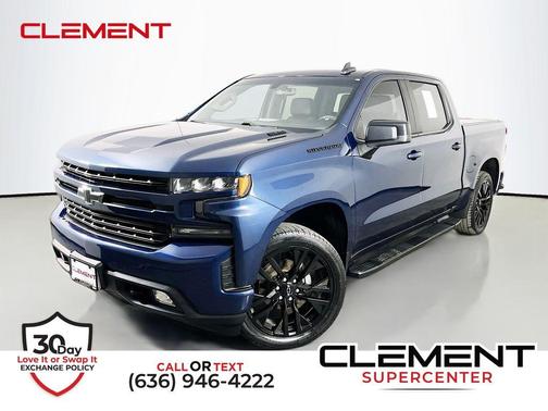 Northsky Blue Metallic 2021 Chevrolet Silverado 1500 RST