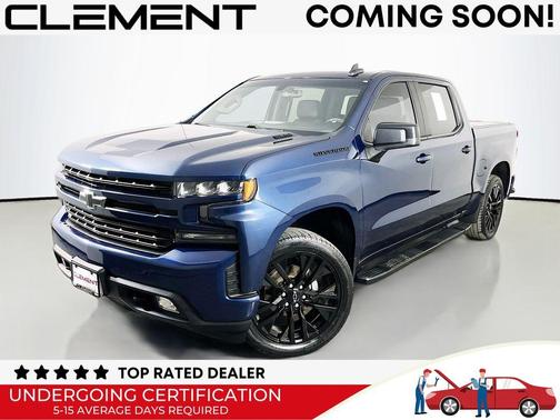 Northsky Blue Metallic 2021 Chevrolet Silverado 1500 RST