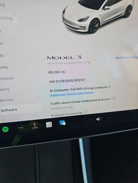 Pearl White Multi 2020 Tesla Model 3 Standard