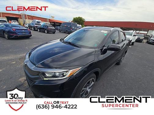 Crystal Black Pearl 2021 Honda HR-V EX