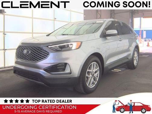 Silver Metallic 2024 Ford Edge SEL