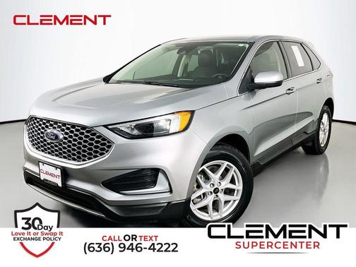 Silver Metallic 2024 Ford Edge SEL