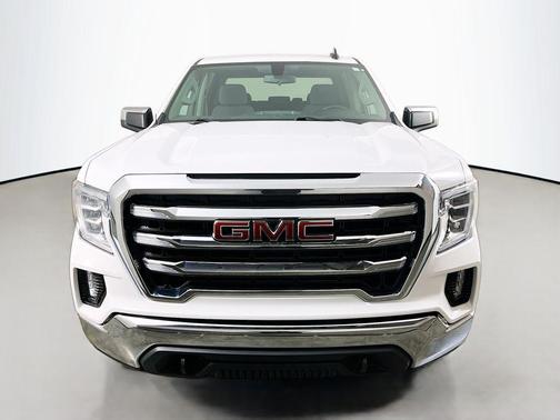 Summit White 2021 GMC Sierra 1500 SLE