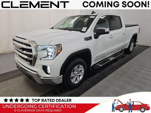 Summit White 2021 GMC Sierra 1500 SLE