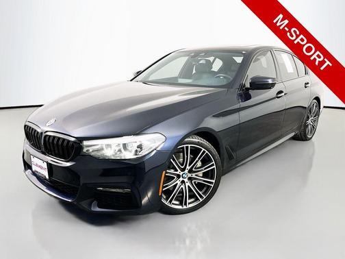 Carbon Black Metallic 2018 BMW 540 i xDrive Sedan