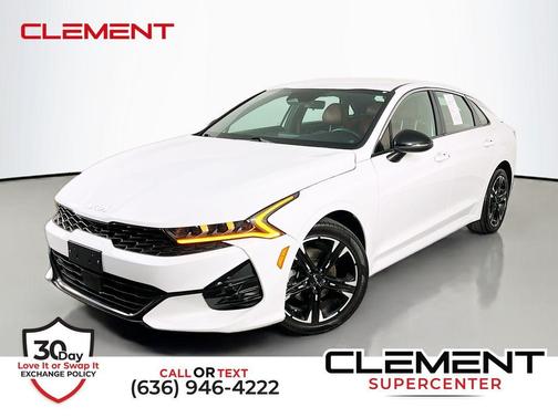 Glacial White Pearl 2023 Kia K5 GT-Line