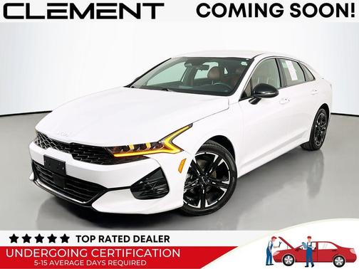 Glacial White Pearl 2023 Kia K5 GT-Line