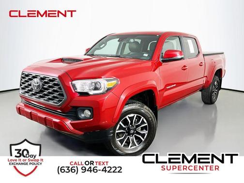 Barcelona Red Metallic 2021 Toyota Tacoma TRD Sport
