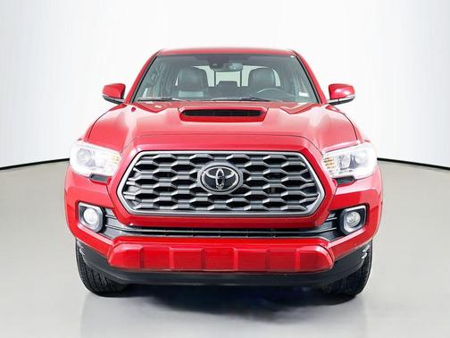 Barcelona Red Metallic 2021 Toyota Tacoma TRD Sport