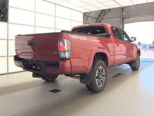 Barcelona Red Metallic 2021 Toyota Tacoma TRD Sport