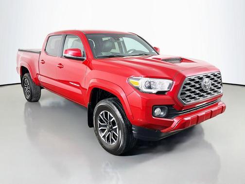 Barcelona Red Metallic 2021 Toyota Tacoma TRD Sport