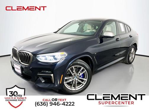 Carbon Black Metallic 2021 BMW X4 M40i