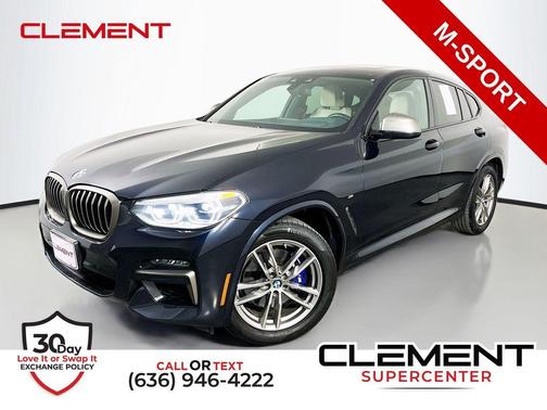 Carbon Black Metallic 2021 BMW X4 M40i