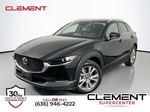 Jet Black Mica 2023 Mazda CX-30 2.5 S Preferred Package