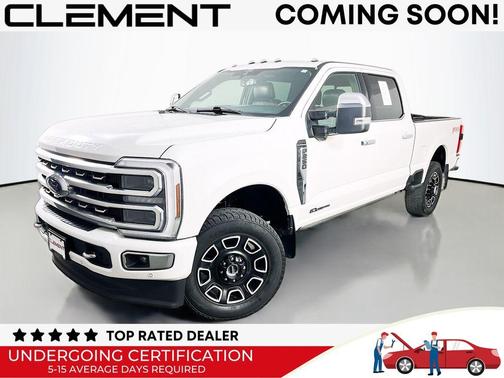 Star White 2024 Ford F-250 Platinum