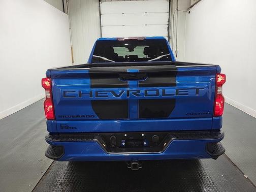Glacier Blue Metallic 2024 Chevrolet Silverado 1500 Custom