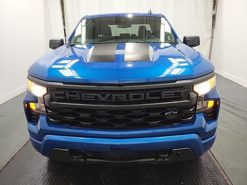 Glacier Blue Metallic 2024 Chevrolet Silverado 1500 Custom