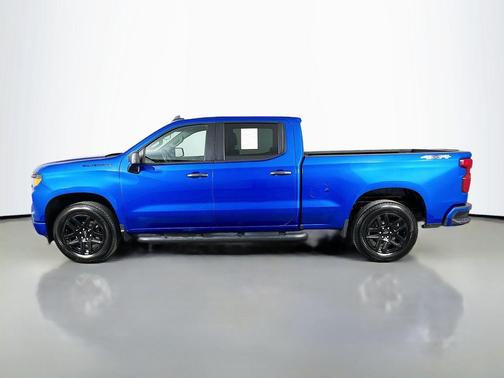 Glacier Blue Metallic 2024 Chevrolet Silverado 1500 Custom