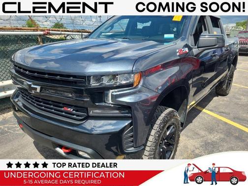 Shadow Gray Metallic 2021 Chevrolet Silverado 1500 LT Trail Boss