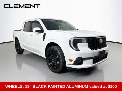 Oxford White 2025 Ford Maverick Lobo Standard
