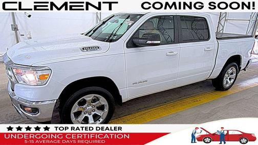 Bright White Clearcoat 2022 RAM 1500 Big Horn