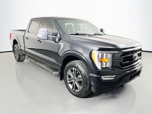 Agate Black Metallic 2022 Ford F-150 XLT