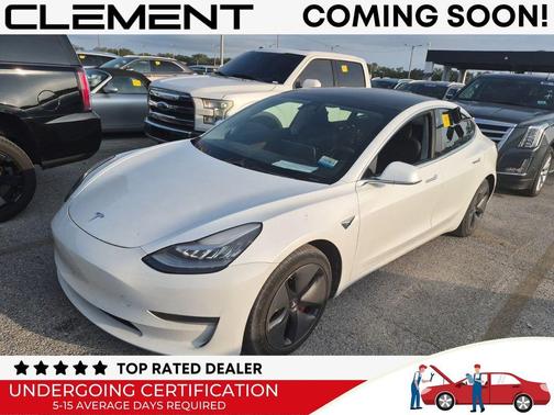 Pearl White Multi 2019 Tesla Model 3 Long Range