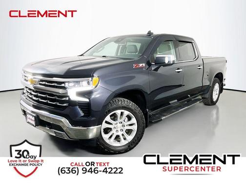 Dark Ash Metallic 2022 Chevrolet Silverado 1500 LTZ