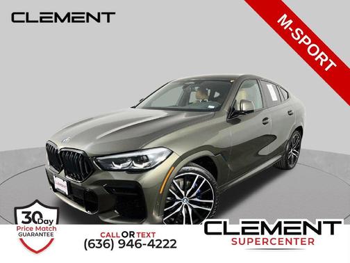 Manhattan Green Metallic 2022 BMW X6 xDrive40i