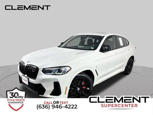 Alpine White 2023 BMW X4 M40i