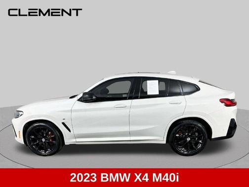 Alpine White 2023 BMW X4 M40i