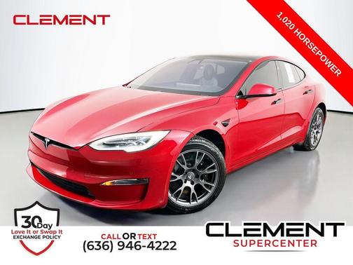 Red Multi 2021 Tesla Model S Plaid