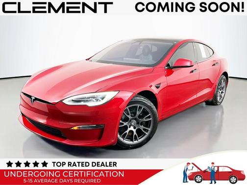 Red Multi 2021 Tesla Model S Plaid