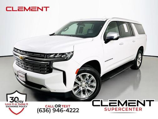 Summit White 2023 Chevrolet Suburban Premier