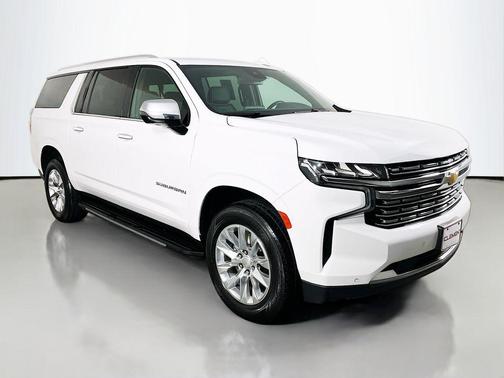 Summit White 2023 Chevrolet Suburban Premier