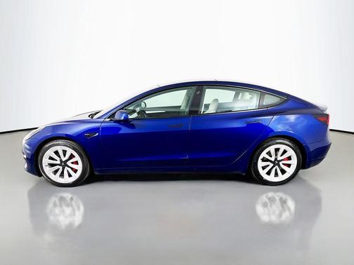 Deep Blue Metallic 2021 Tesla Model 3 Performance