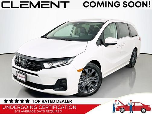 Platinum White Pearl 2025 Honda Odyssey Touring